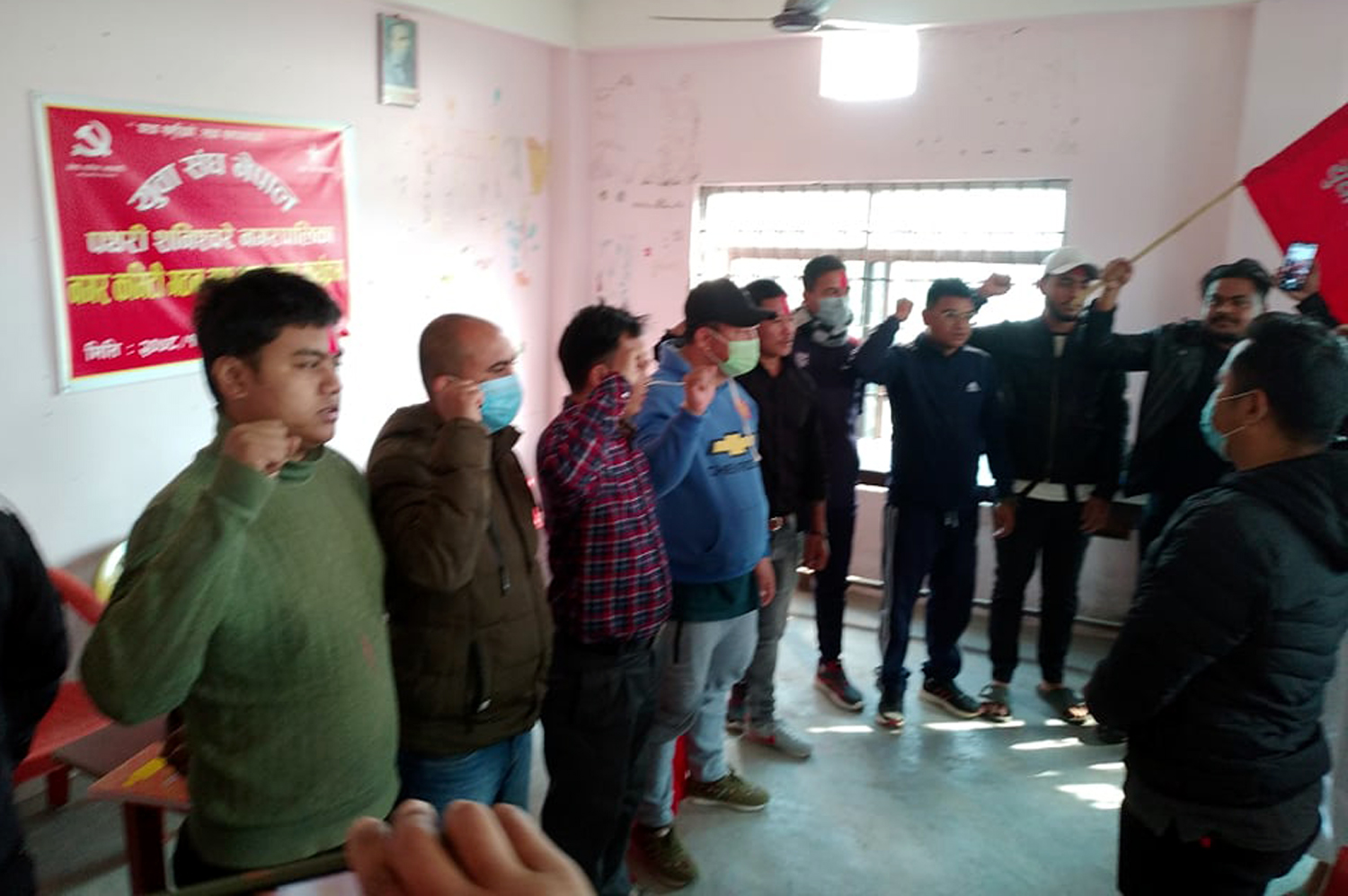 नेकपा एस निकट युवा संघ पथरीशनिश्चरेको नगर कमिटी गठन
