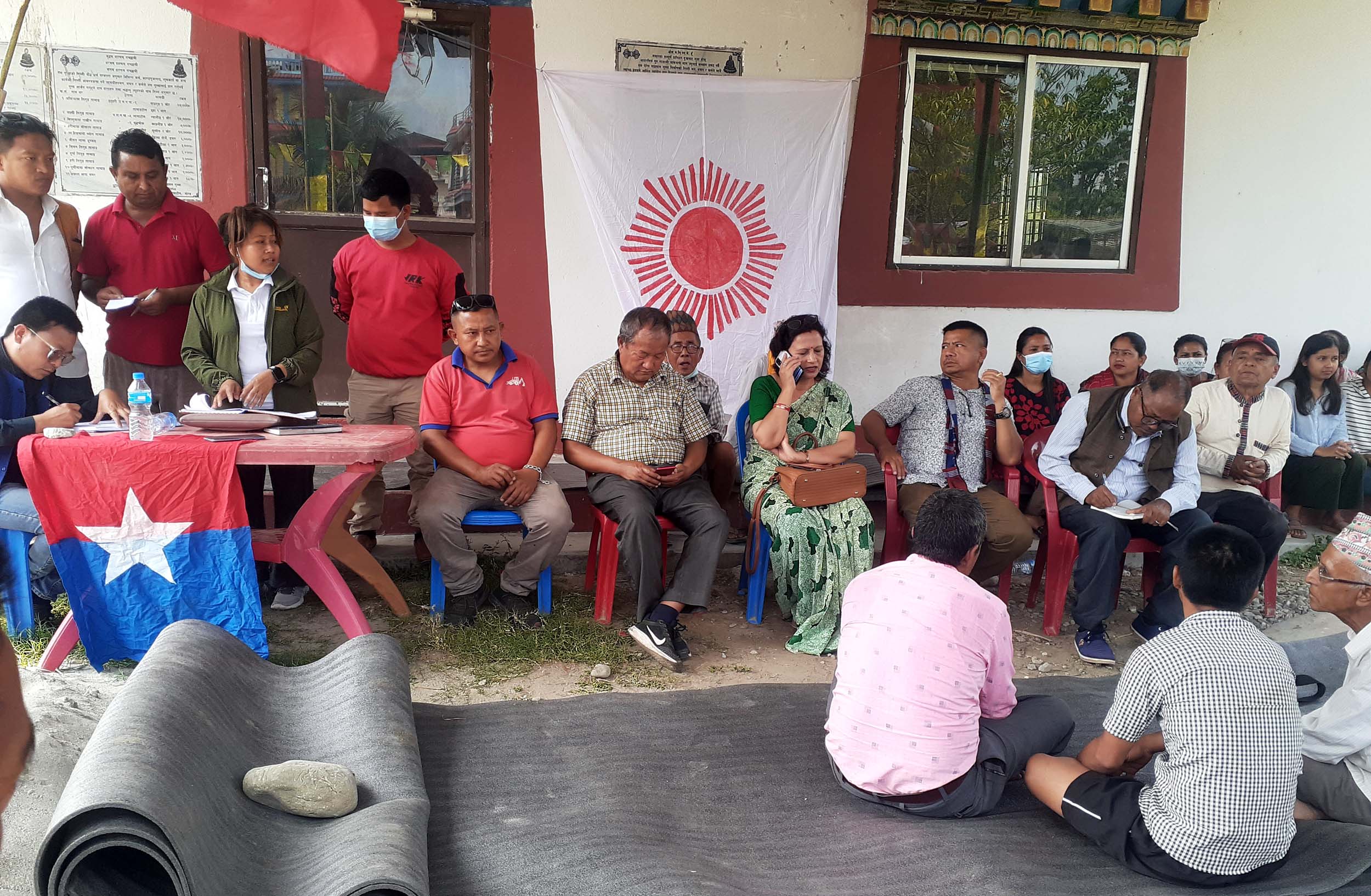 लामाटोलीमा एमालेको टोल कमिटी गठन