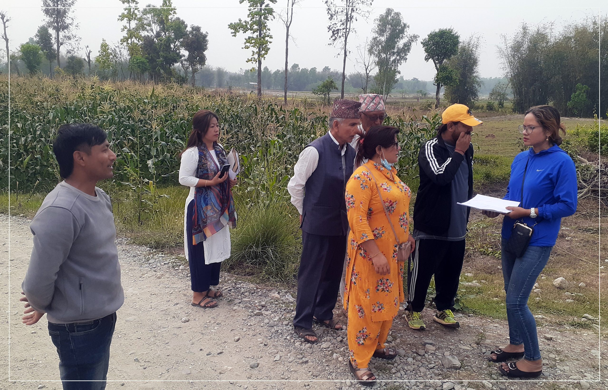 मुचुल्का तयार गर्न स्थलगत अध्ययन