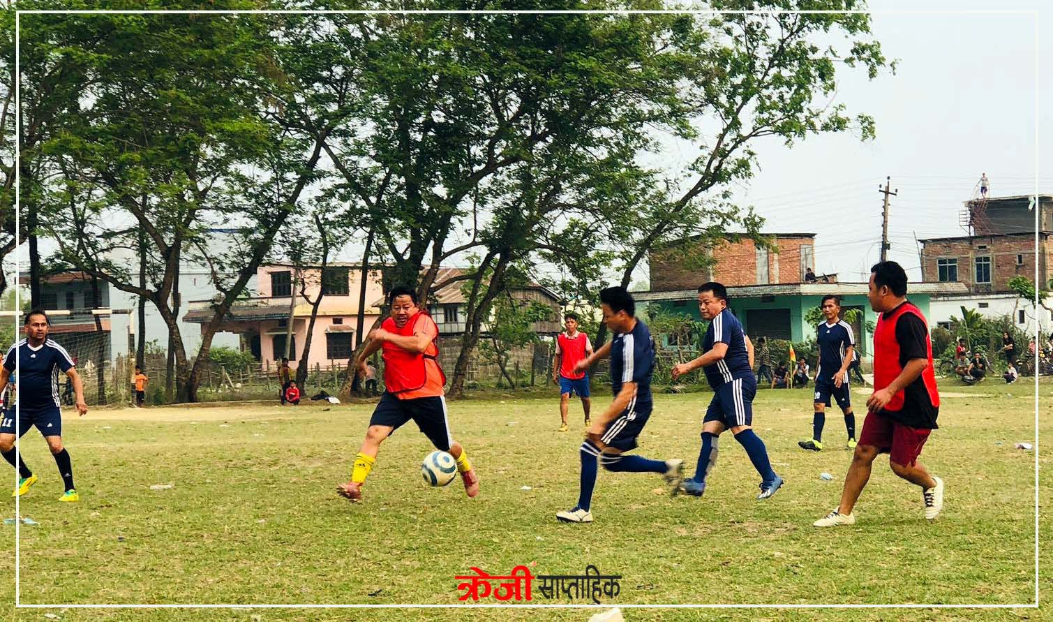 आयोजक ‘बी’लाई पराजित गर्दै शान्ति चौक फाइनलमा प्रवेश