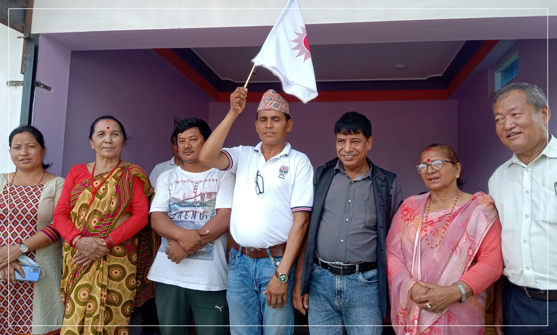 पथरीशनिश्चरे १० मा एमालेको सम्पर्क कार्यालय र वडा कार्यालयको समुद्घाटन