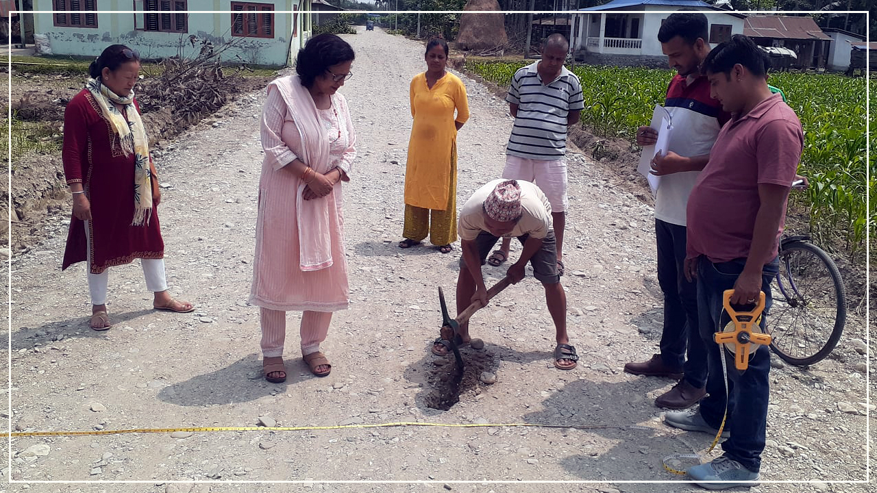 पथरीशनिश्चरे २ मा योजना अनुगमन्