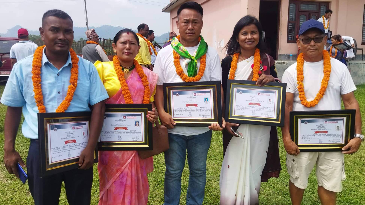 शिवसताक्षी–७ मा नव जनप्रतिनिधिद्वारा पदभार ग्रहण
