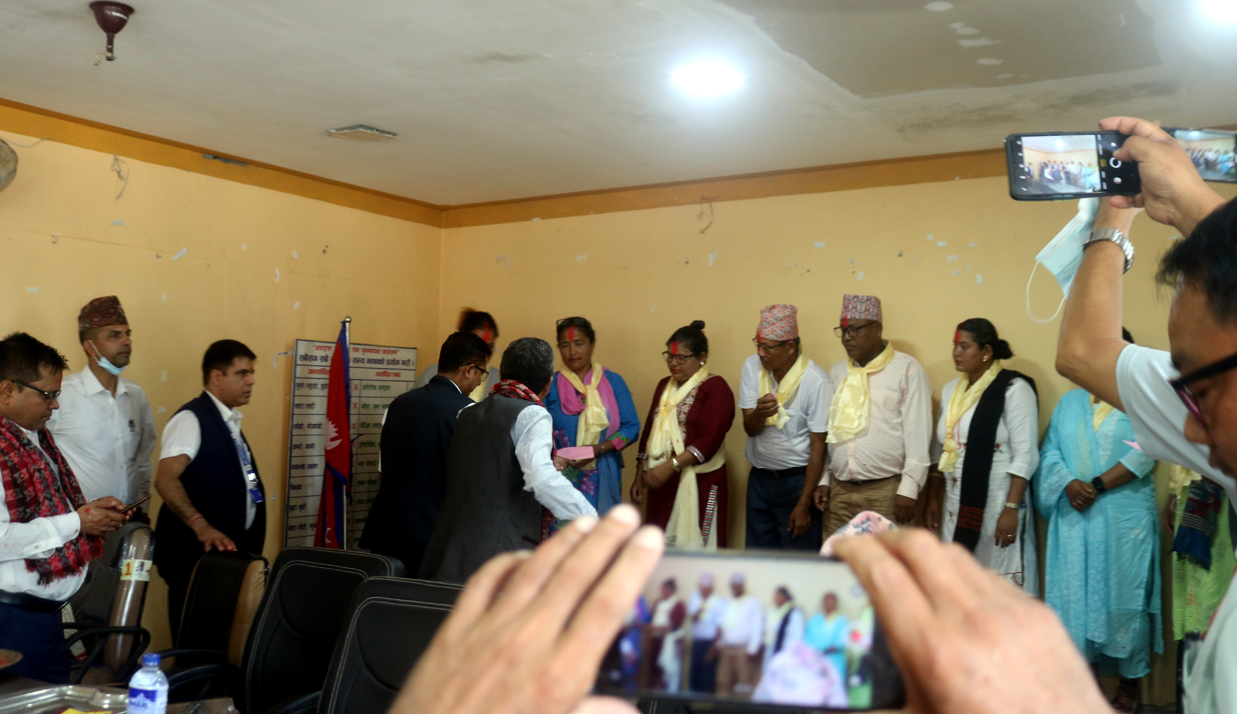 पथरीशनिश्चरेमा कार्यपालिका सदस्य निर्विरोध निर्वाचित