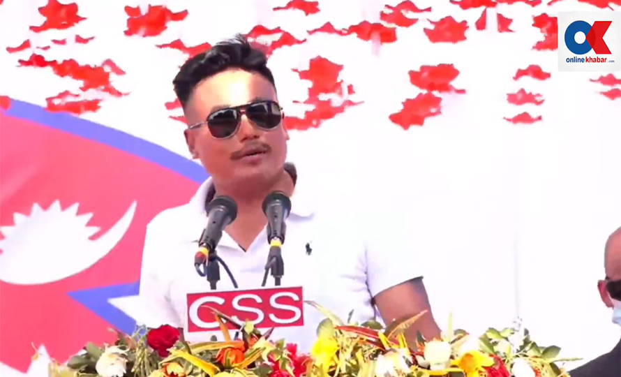 ‘भरतपुर भाषण’ले सन्दीप विवादमा, भन्छन्– म भोट माग्न गएको होइन