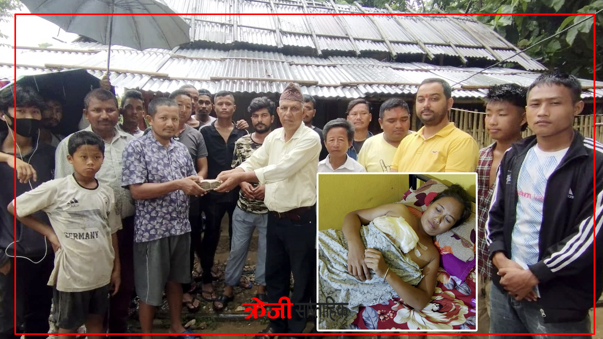 युवा समाजले गर्यो स्तन क्यानसर पिडितलाई आर्थिक सहयोग