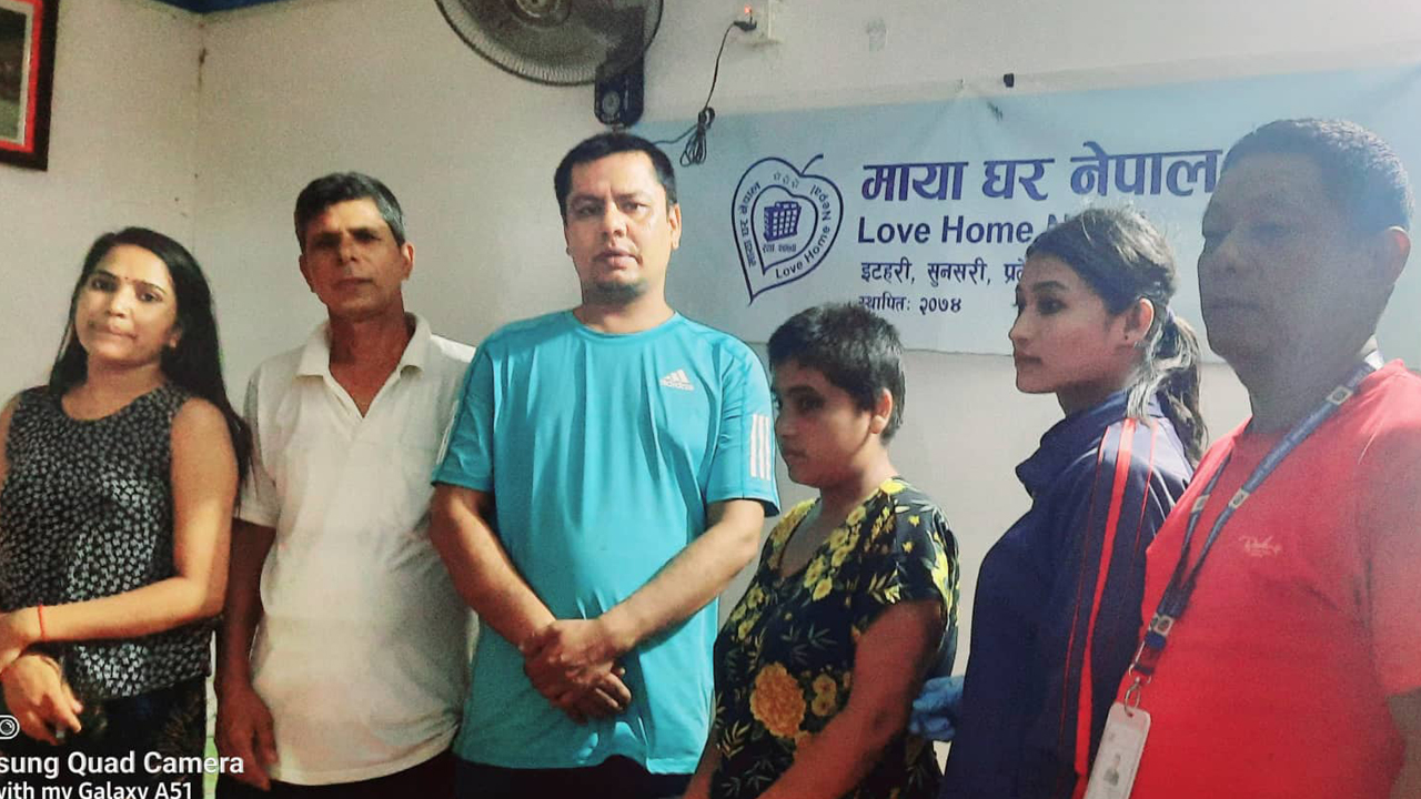 वेवारिसे महिलालाई माया घर नेपालमा पुर्याइयो