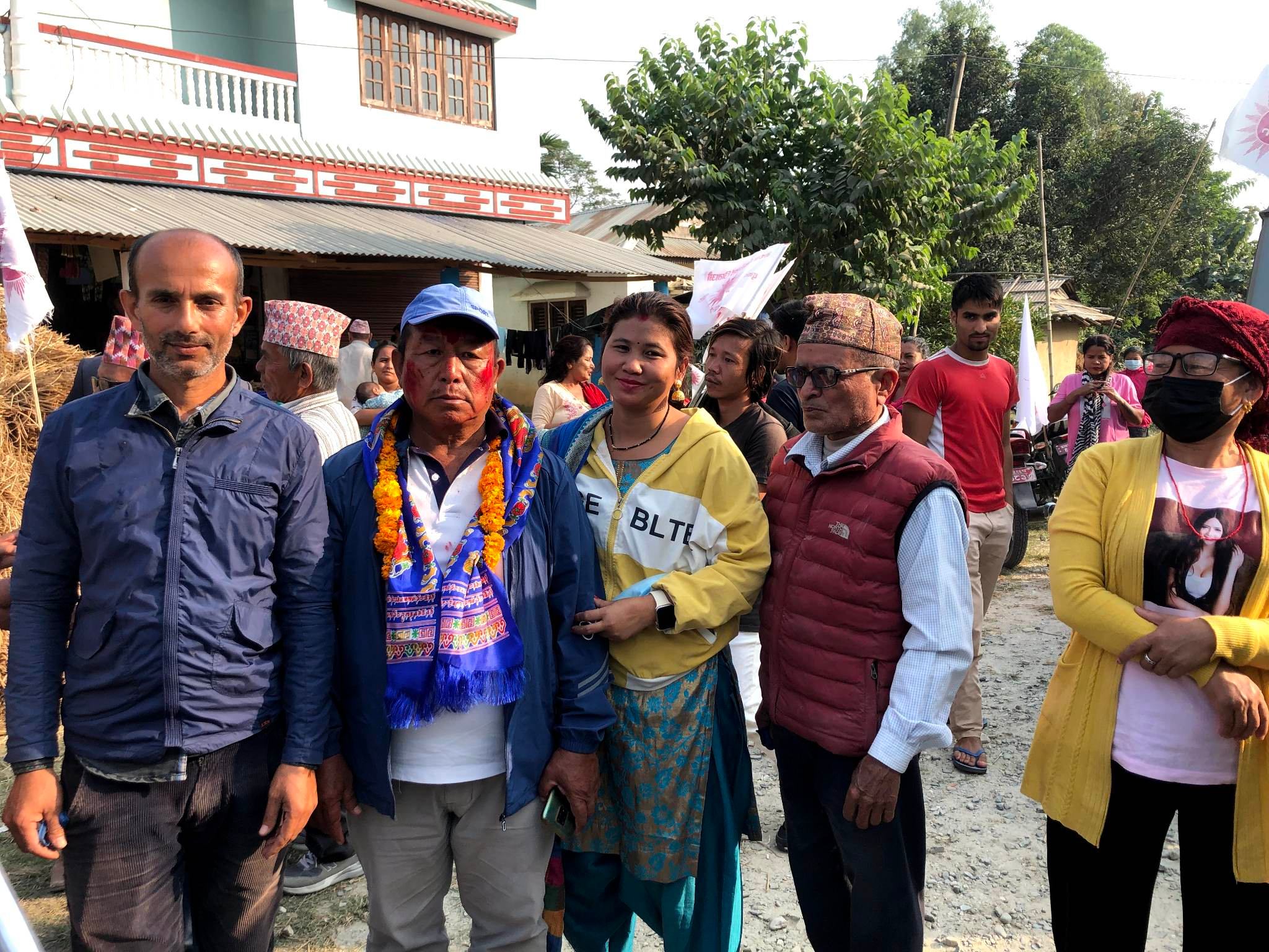 पथरीशनिश्चरे वडा नं. १० र ४ मा एमालेको वृहत् घरदैलो