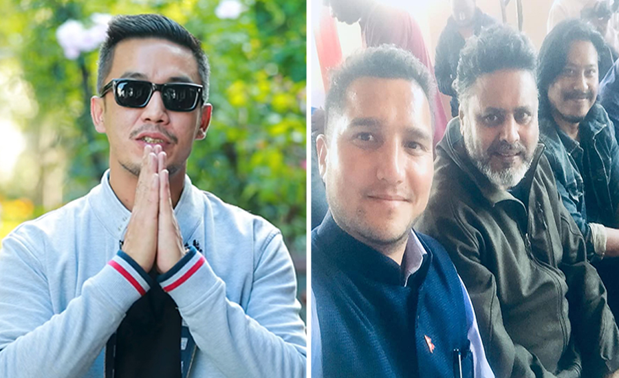 लाउरे कांग्रेस उम्मेदवारलाई भोट माग्दै, निश्चल बस्नेत र निर्मल शर्मा पुकार बमको पक्षमा खुले