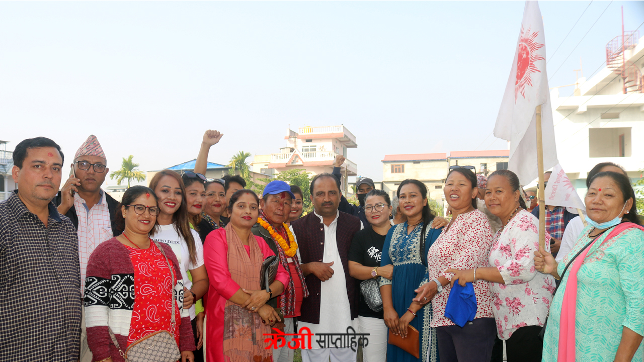 पथरीशनिश्चरे–१ मा एमालेको वृहत् घरदैलो