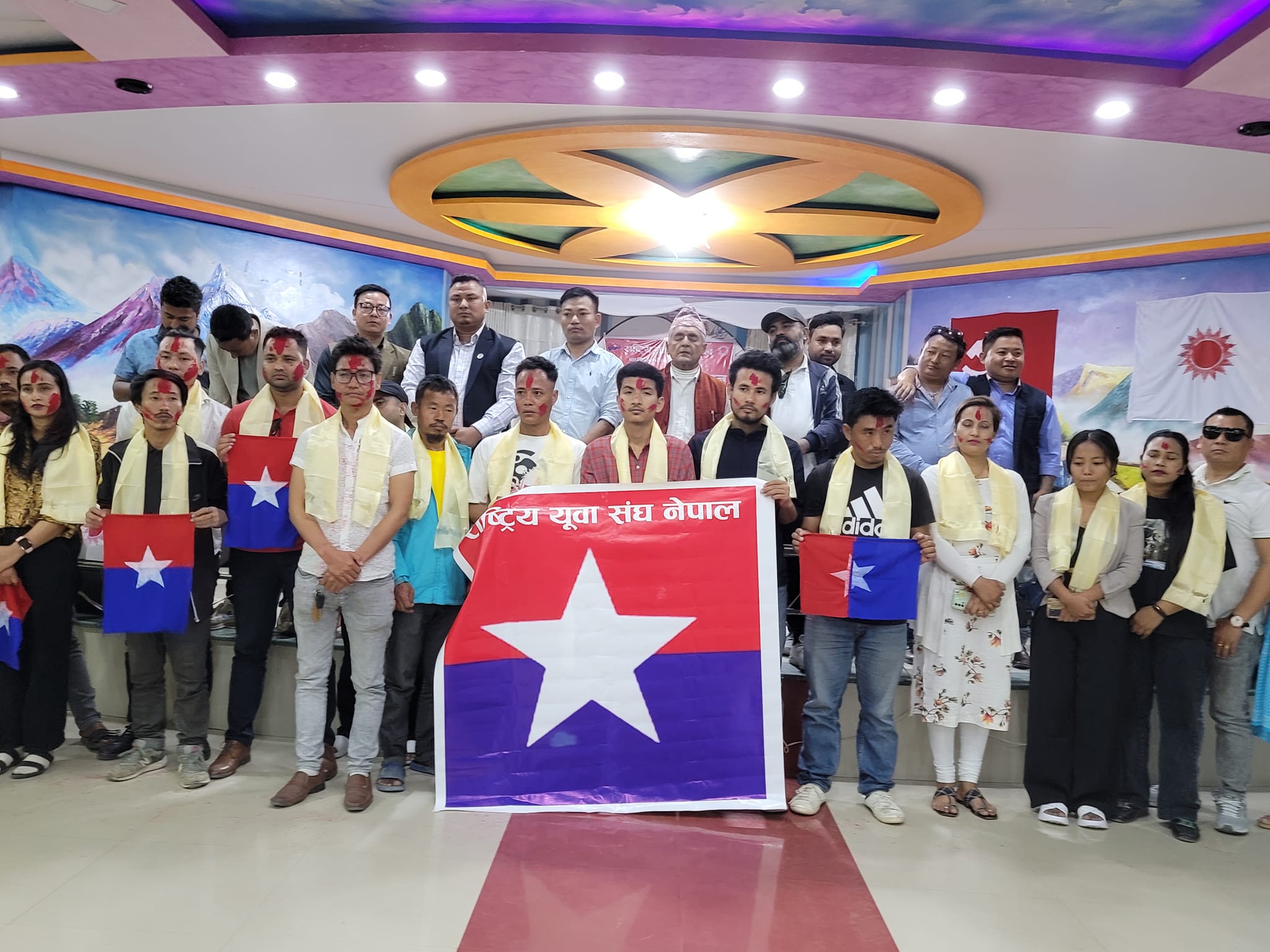 राष्ट्रिय युवा संघ नेपाल पथरीशनिश्चरे अध्यक्षमा उपेन्द्र मादेन