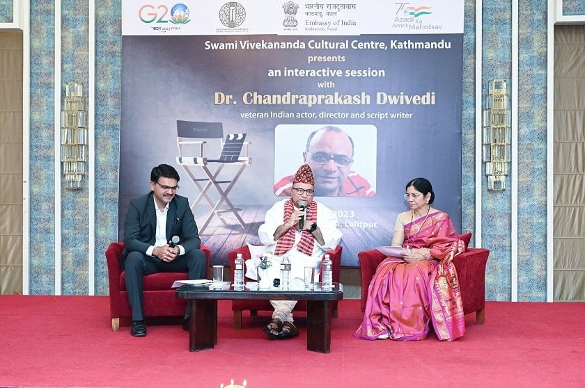 नेपाली कलाकारलाई भारतीय चलचित्रमा देख्न चाहन्छु : निर्देशक द्विवेदी