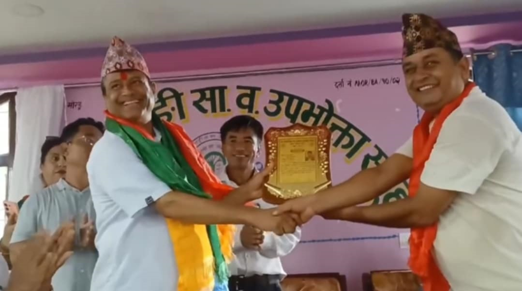 प्रमुख विष्णुलाल घिमिरेलाई भव्य रुपमा बिदाइ