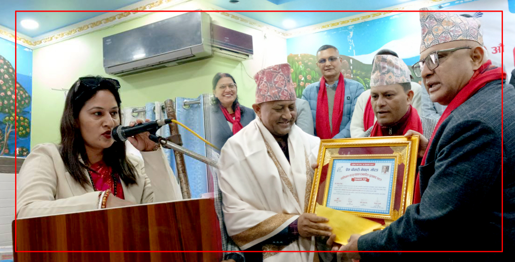 प्रेस चौतारी नेपाल मोरङको अध्यक्षमा चिना थापा, पत्रकार महेन्द्र विष्ट सम्मानित