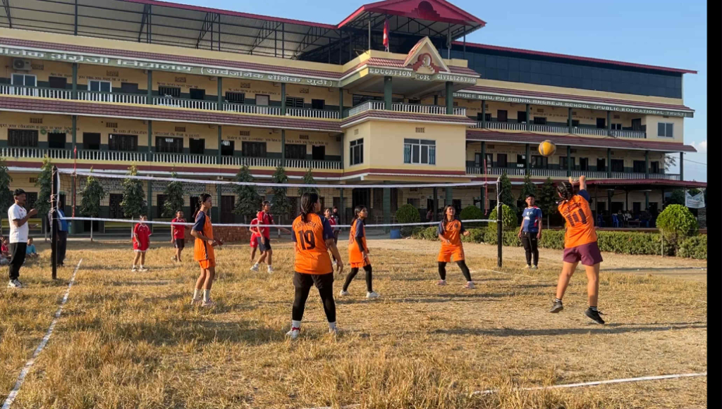 पथरी शनिश्चरेमा प्याब्सन भलिबल टुर्नामेन्ट सुरु