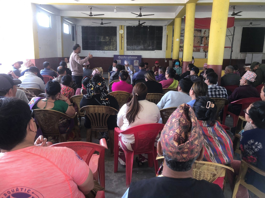 पथरी बजार क्षेत्रमा सडक निर्माणबारे सरोकारवालासँग छलफल