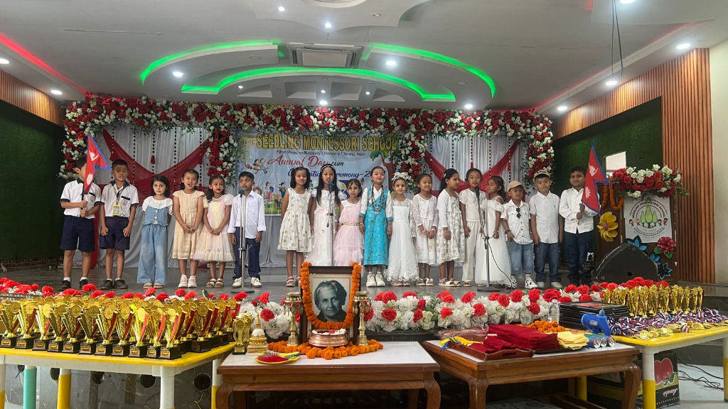 भव्य बन्यो सिड्लिङ मन्टेश्वरीको वार्षिकोत्सव तथा दीक्षान्त समारोह