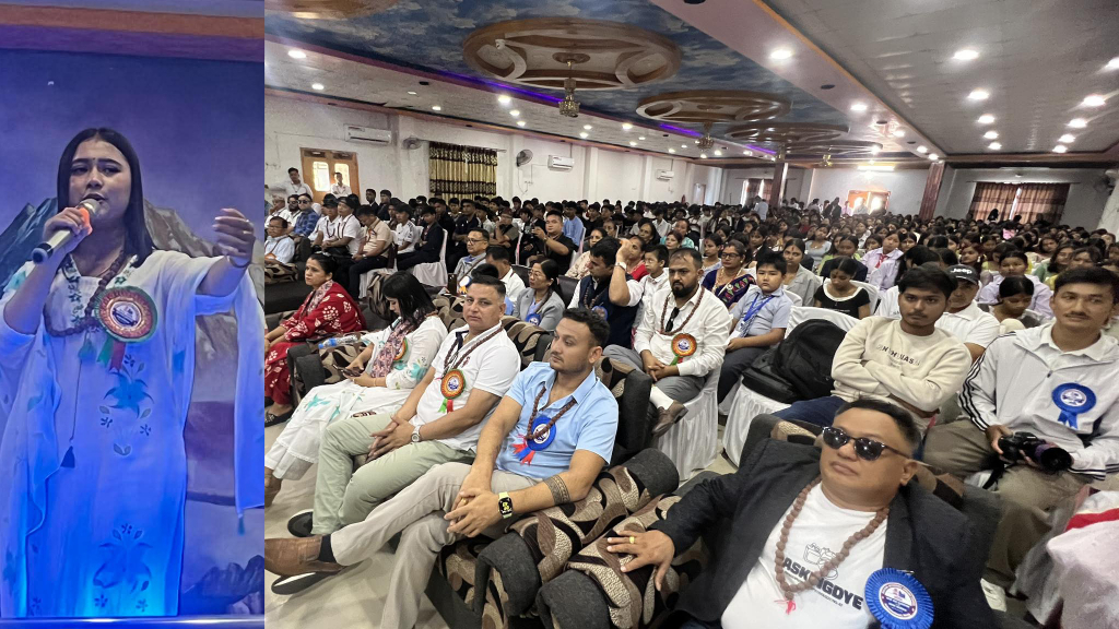 रेडस्टारद्वारा आयोजित बधाई तथा शुभकामना कार्यक्रममा रचनाको धमकेदार प्रस्तुति